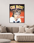 John Taylor, Oh Boy! - Print On Fine Art Canvas