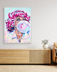 Frenchie - Print On Fine Art Canvas
