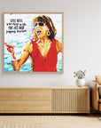 Tanya, Mamma Mia - Print On Fine Art Canvas