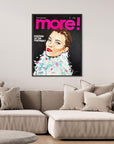 Kate Moss, More! - Print on Fine Art Canvas