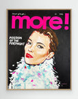 Kate Moss, More! - Print on Fine Art Canvas