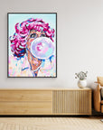 Frenchie - Print On Fine Art Canvas