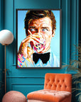 Roger Moore - Print on Fine Art Canvas