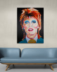 Bowie - Icons Collection - Print On Fine Art Canvas