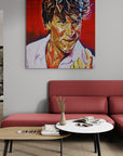 Patrick Swayze, Icons Collection - Print On Fine Art Canvas