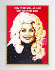 Dolly Parton - Print on Fine Art Canvas