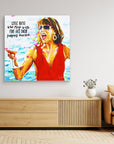 Tanya, Mamma Mia - Print On Fine Art Canvas