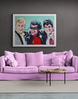 The T Birds, Grease Collection - Print On Fine Art Paper
