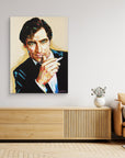 Timothy Dalton - Print on Fine Art Canvas