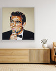 Sean Connery - Print on Fine Art Canvas