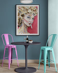 Sandy, Grease Collection - Print On Fine Art Paper