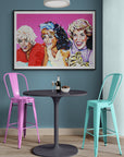 The Pink Ladies, Grease Collection - Print On Fine Art Paper