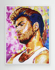 George Michael - Print On Fine Art Canvas