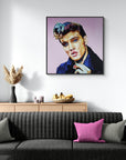 Elvis, Icons Collection - Print On Fine Art Canvas