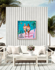 Club Tropicana - Wham! - Original Painting
