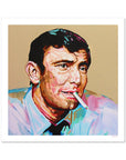 George Lazenby, James Bond Collection - Print On Fine Art Paper