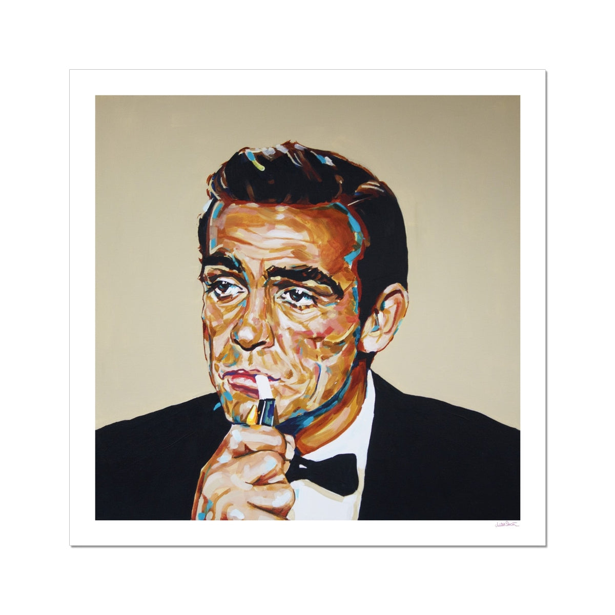 Sean Connery, James Bond Collection - Print On Fine Art Paper