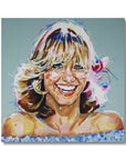 Olivia Newton John, Icons Collection - Print On Fine Art Canvas