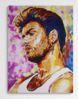George Michael, Icons Collection - Print On Fine Art Canvas