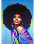 Diana Ross, Icons Collection - Print On Fine Art Paper
