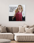 The Serenity Pour - Print on Fine Art Canvas