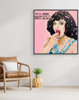 Dame Joan Collins - Print On Fine Art Canvas