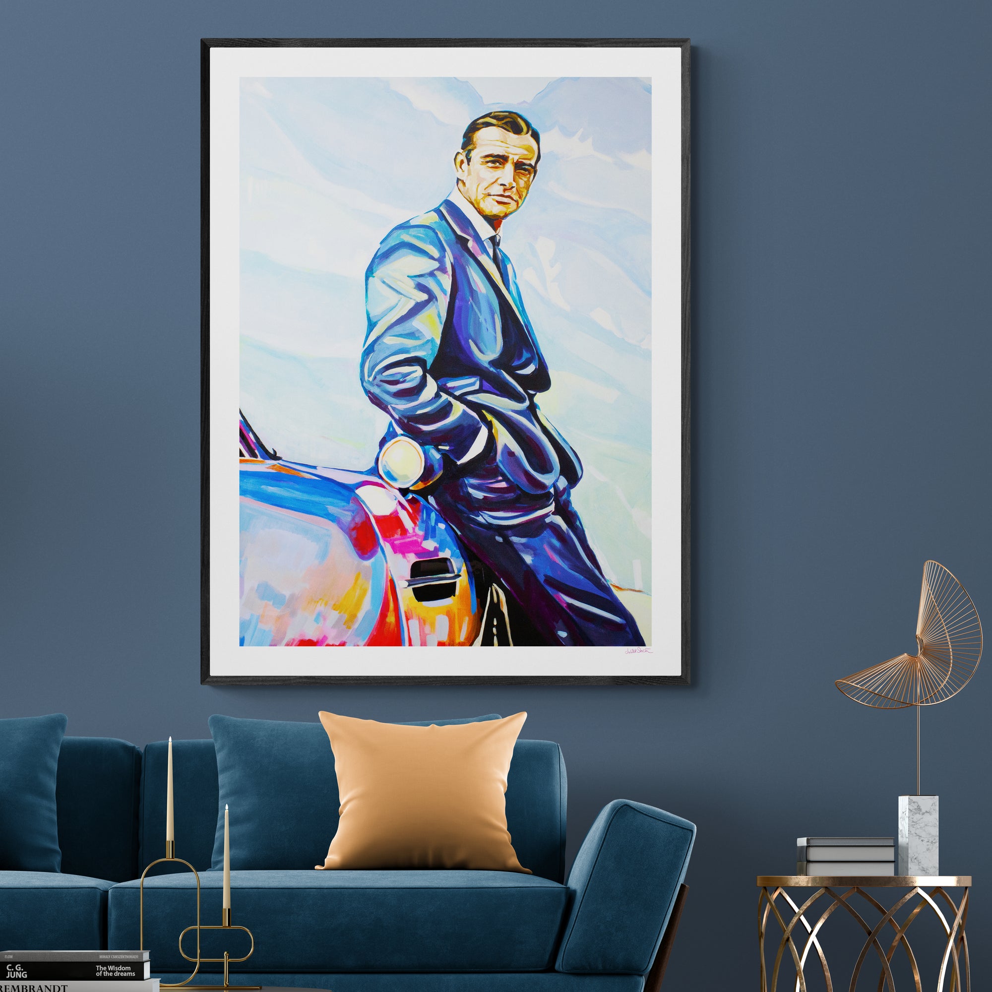 James Bond 007 - Prints On Fine Art Canvas