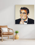 Sean Connery - Print on Fine Art Canvas