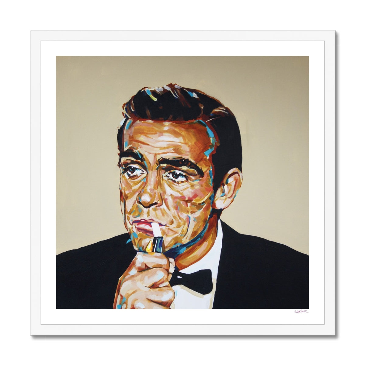 Bond.. James Bond - Print On Fine Art Paper