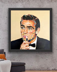 Bond.. James Bond - Print On Fine Art Canvas