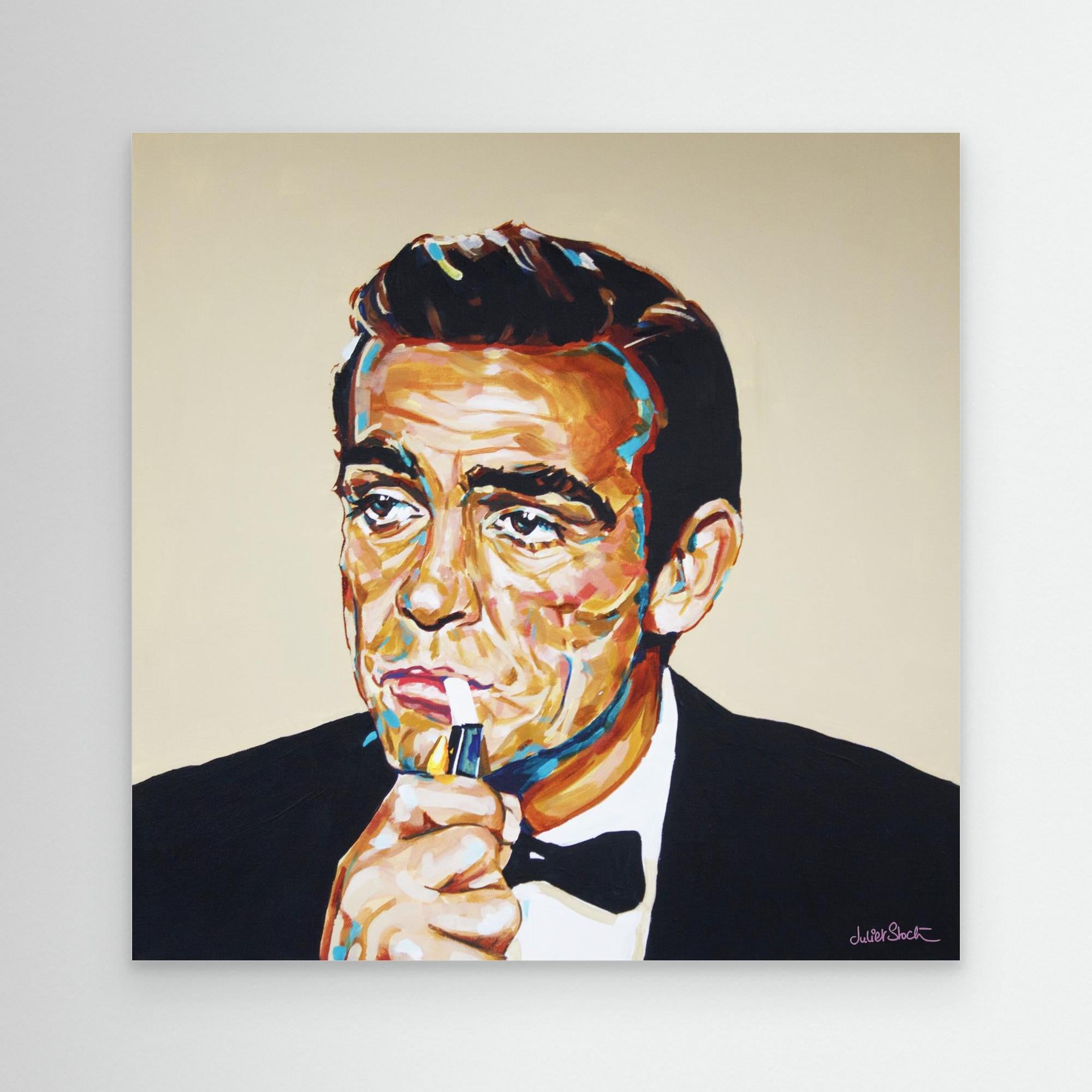 Sean Connery - Print on Fine Art Canvas