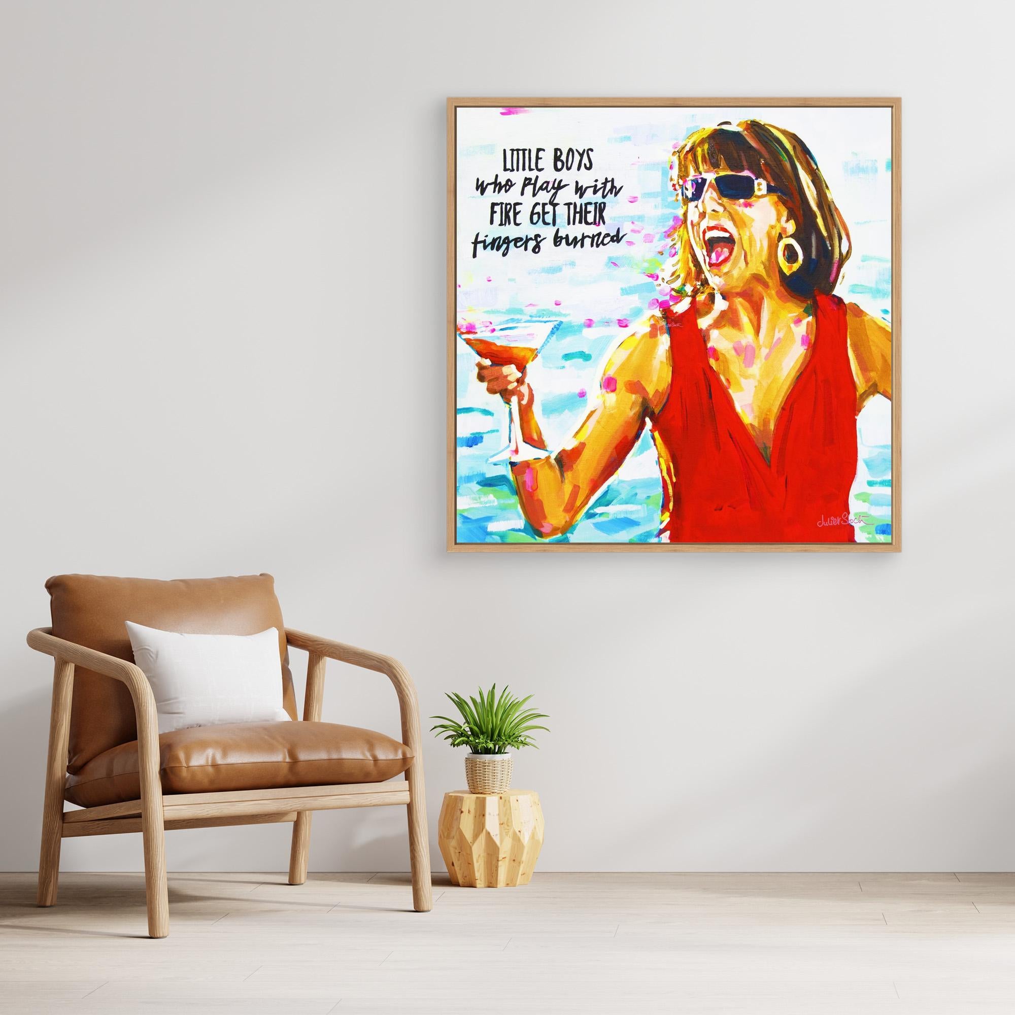 Tanya, Mamma Mia - Print On Fine Art Canvas