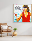 Tanya, Mamma Mia - Print On Fine Art Canvas