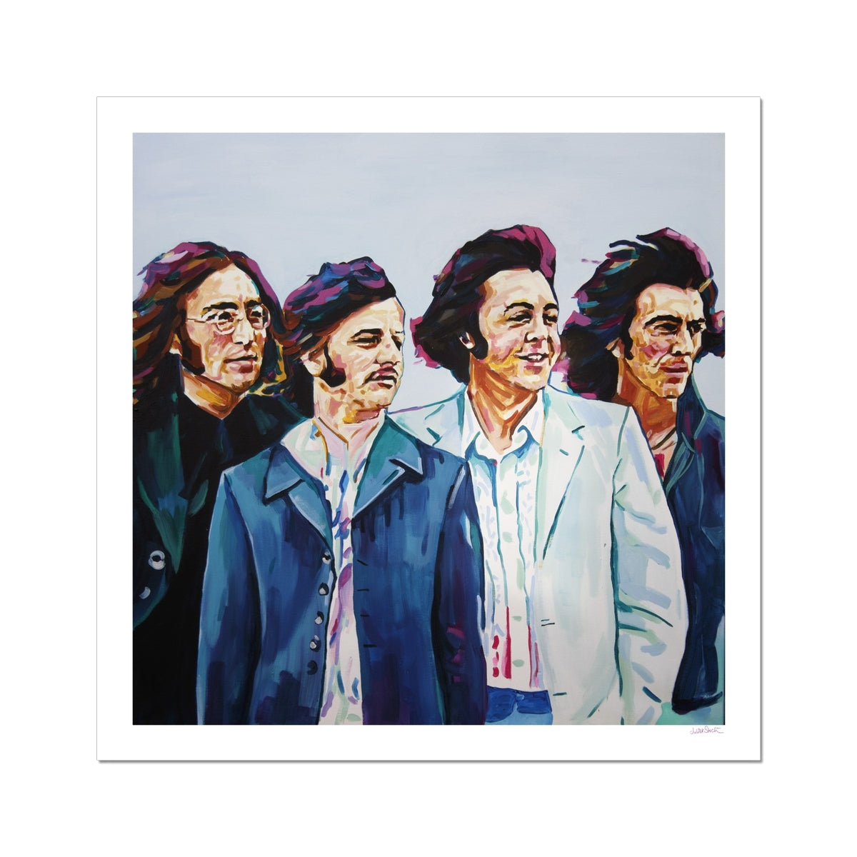 The Fab Four - Print On Fine Art Paper