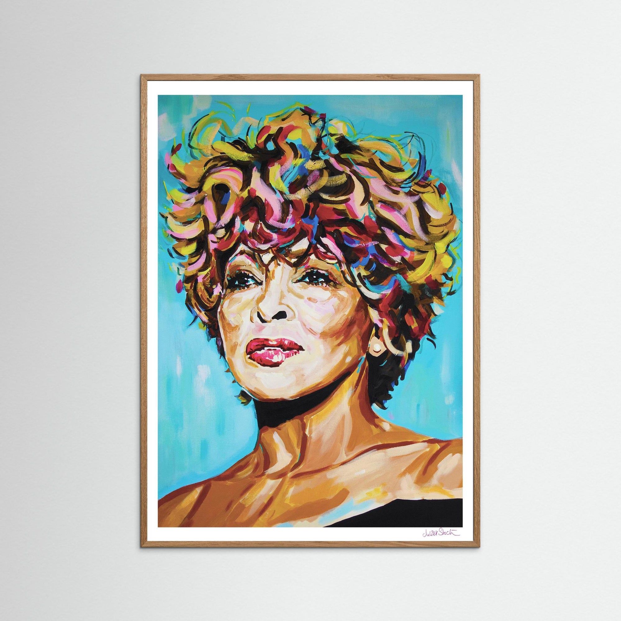 Tina Turner - Print on fine art paper 