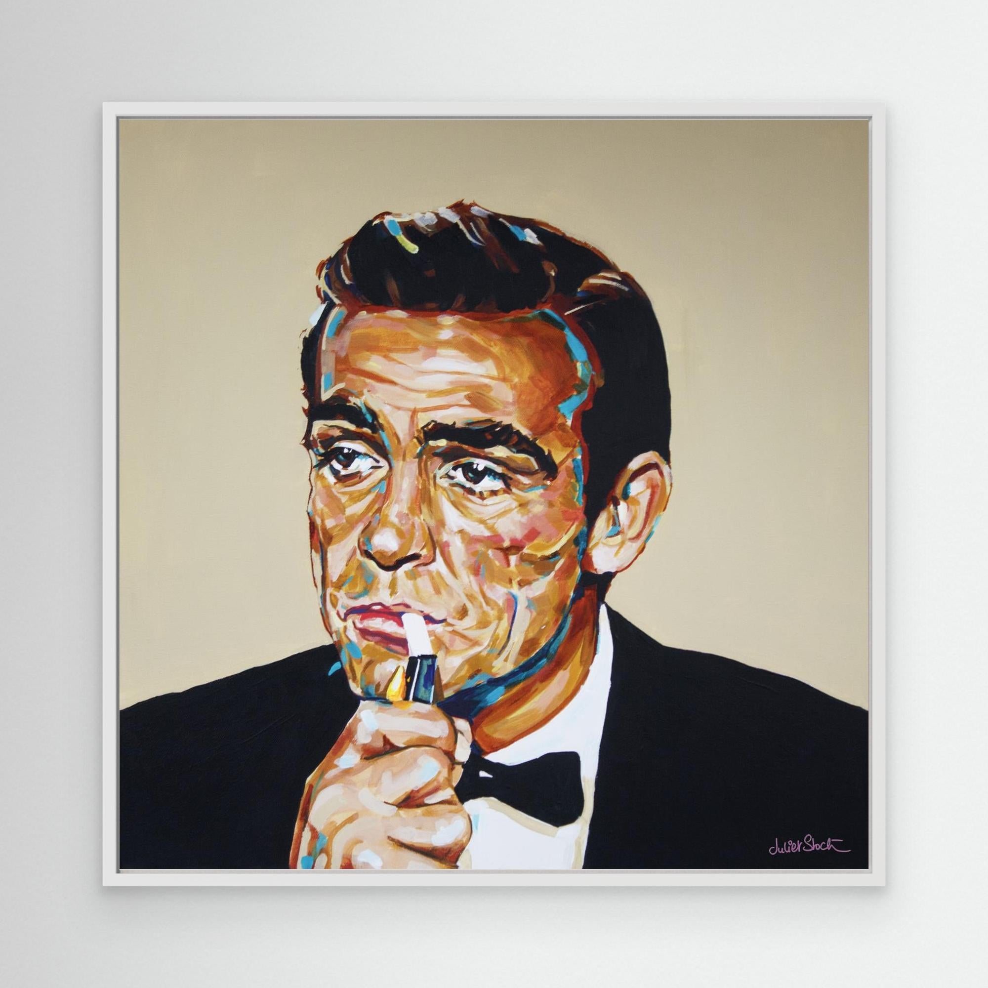 Sean Connery - Print on Fine Art Canvas