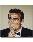 Bond.. James Bond - Print On Fine Art Canvas