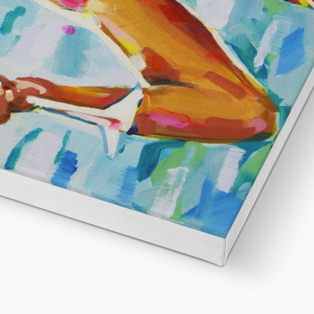 Tanya, Mamma Mia - Print On Fine Art Canvas