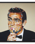 Bond.. James Bond - Print On Fine Art Canvas