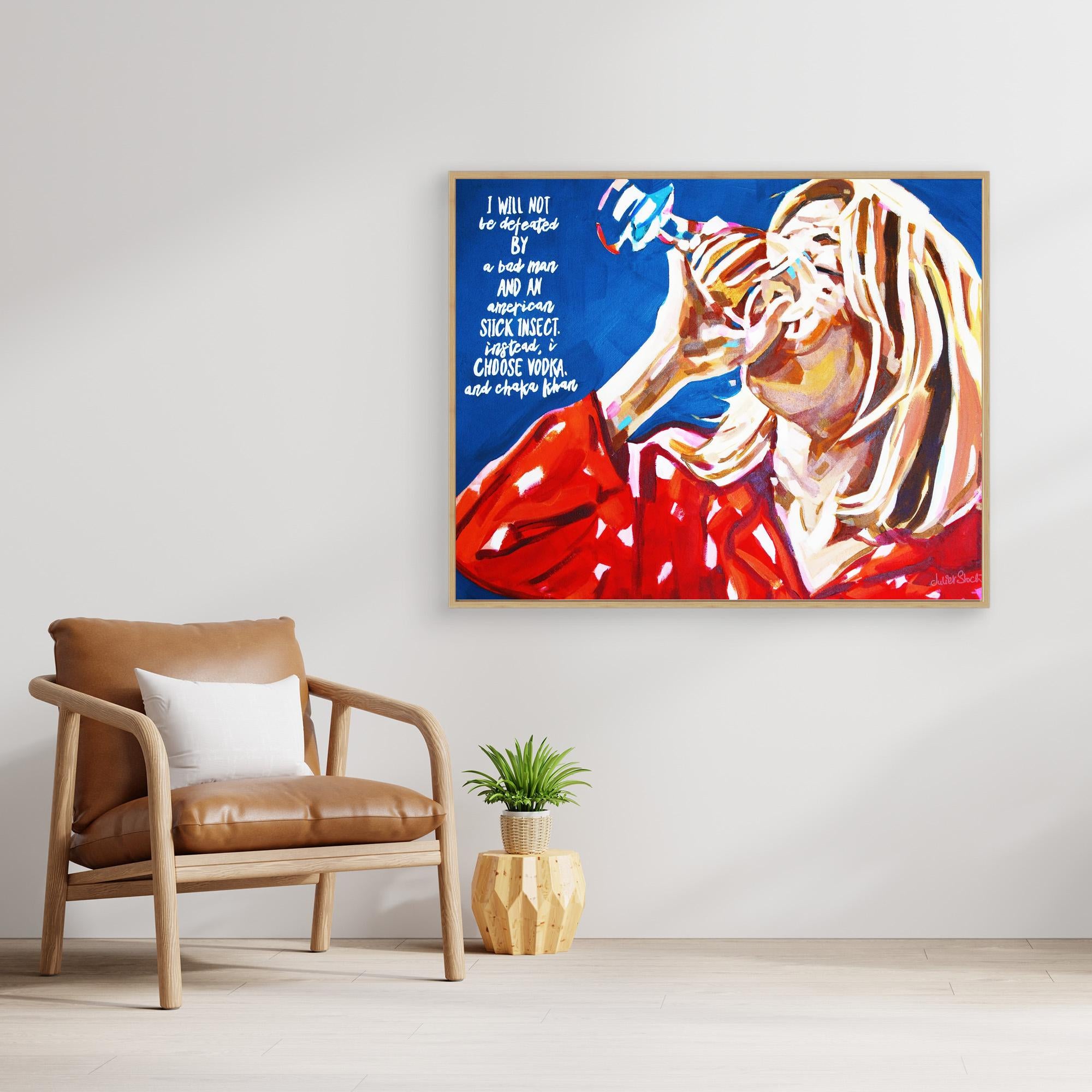 Bridget Jones - Print on Fine Art Canvas