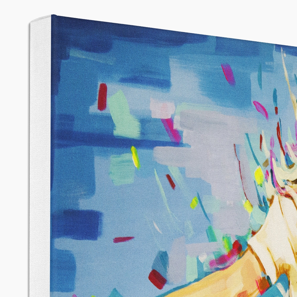 Donna, Mamma Mia - Print On Fine Art Canvas