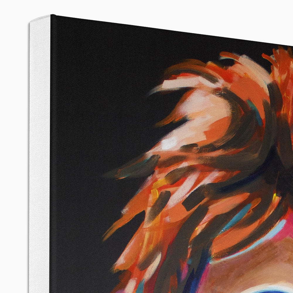 Bowie - Icons Collection - Print On Fine Art Canvas