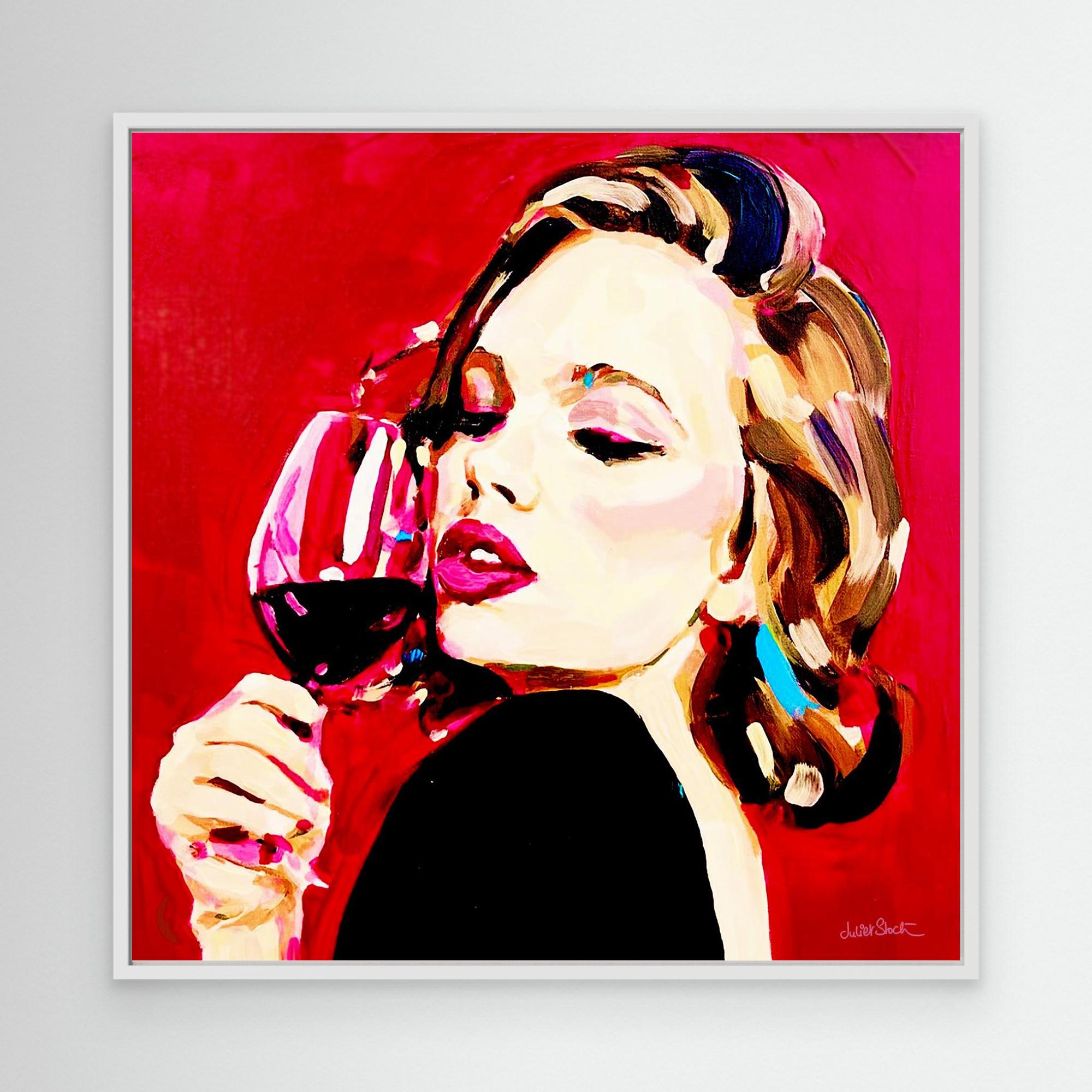 Scarlett Seduction - Print on Fine Art Canvas