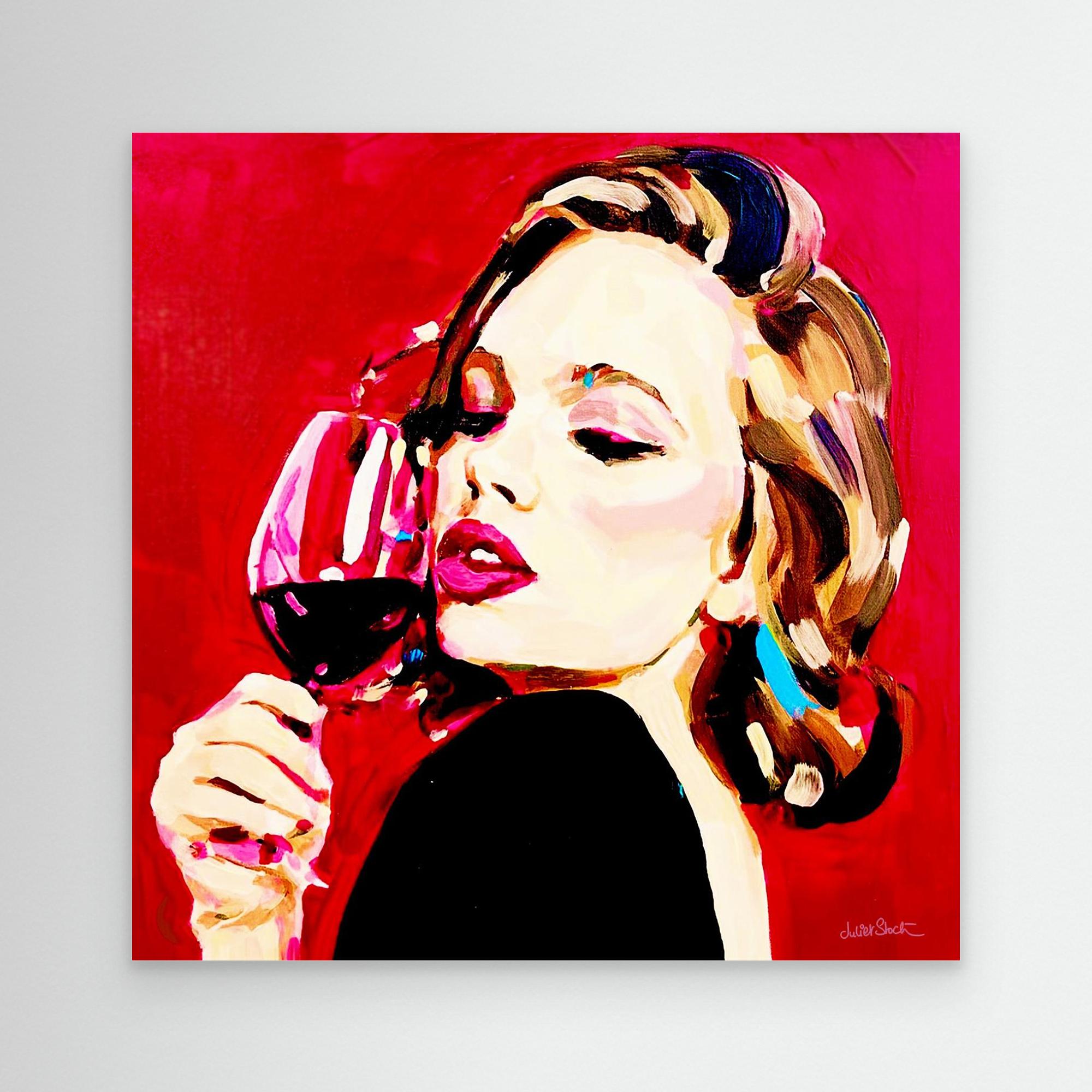 Scarlett Seduction - Print on Fine Art Canvas