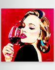 Scarlett Seduction - Print on Fine Art Canvas
