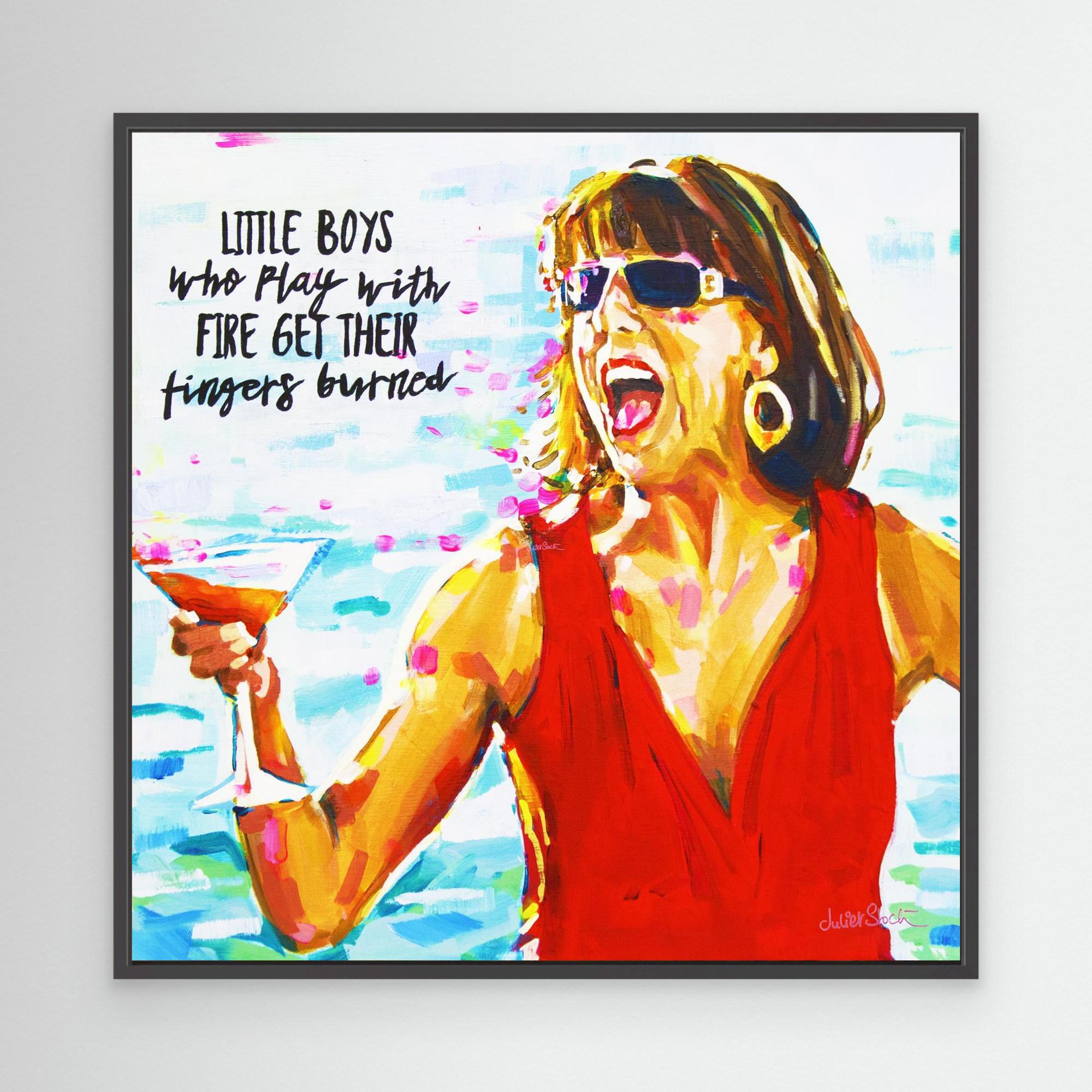 Tanya, Mamma Mia - Print On Fine Art Canvas