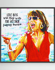 Tanya, Mamma Mia - Print On Fine Art Canvas