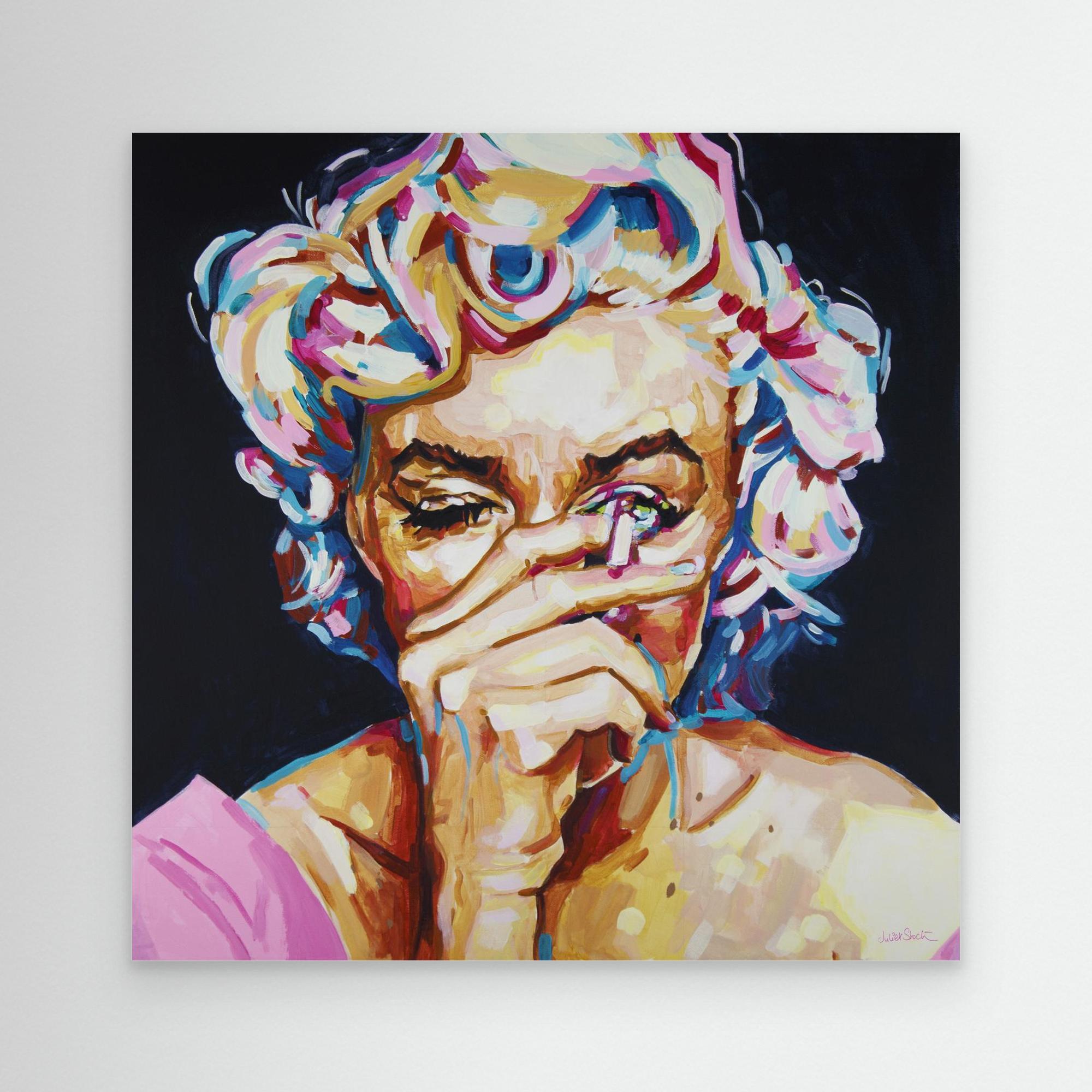 Marilyn Monroe, Icons Collection - Print On Fine Art Canvas