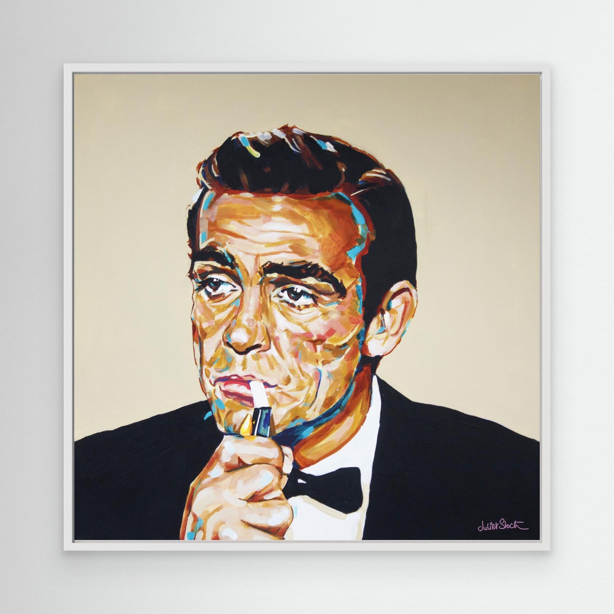 Sean Connery - Print on Fine Art Canvas
