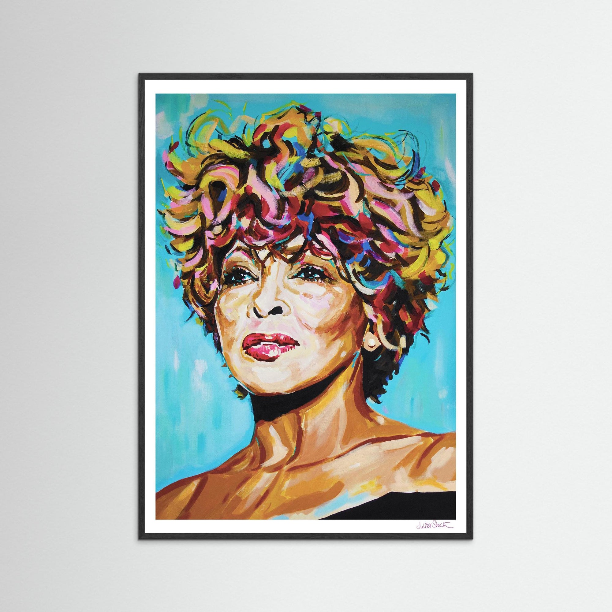 Tina Turner - Print on fine art paper 